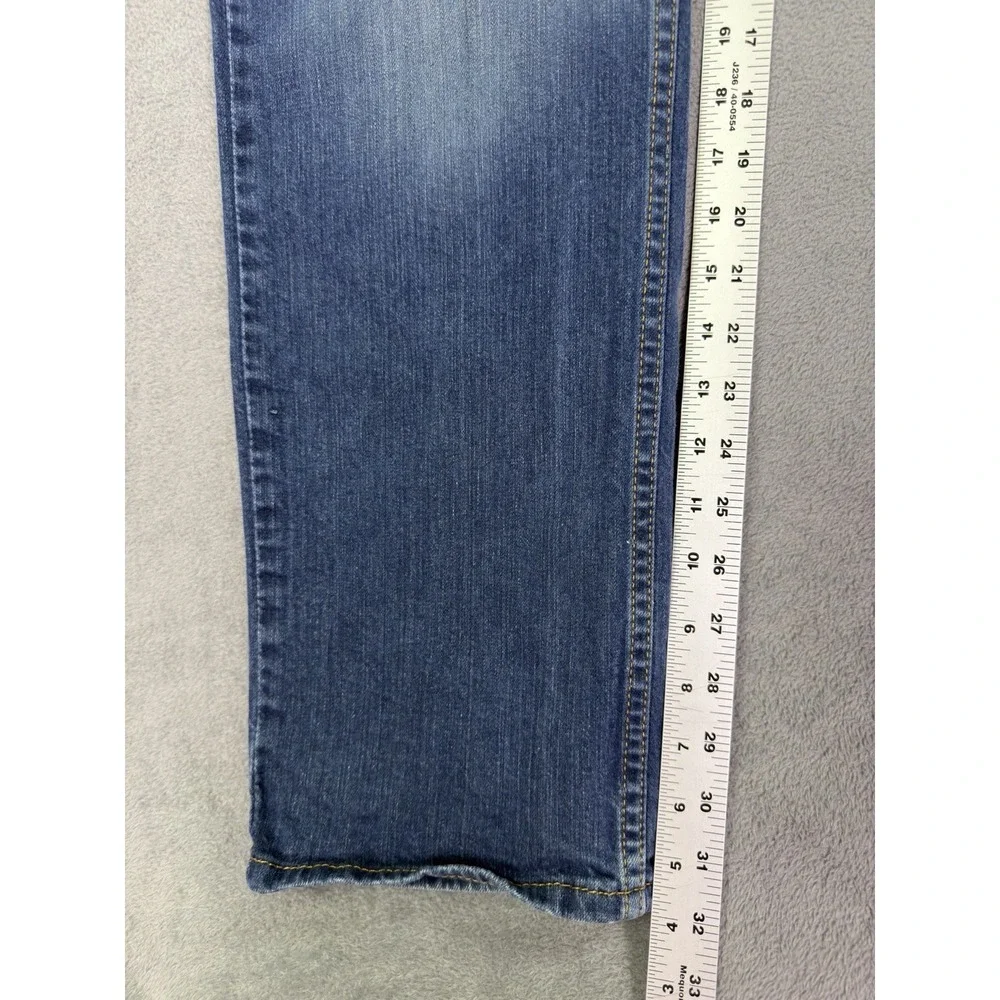 Levis 514 Jeans Mens 36x32 Blue Straight Athletic Medium Wash Denim Mid Rise